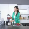 Braun FP 3233 SI virtuves kombains 800 W 2.1 L Melns, Nerūsējošais tērauds