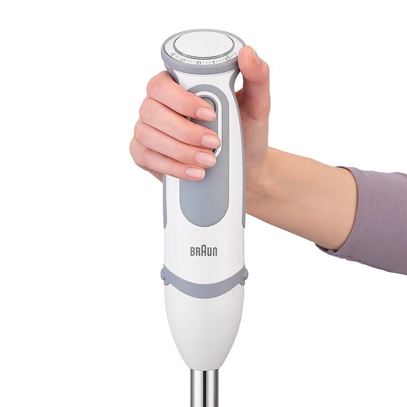 Braun MQ 5235 WH 0,5 L Virtuves blenderis 1000 W Pelēks, Balts