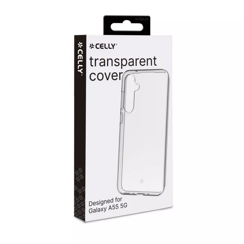 Celly GELSKIN - Samsung Galaxy A55 5G, vāciņš, Samsung, Galaxy A55 5G, 16,8 cm (6,6 collas), caurspīdīgs