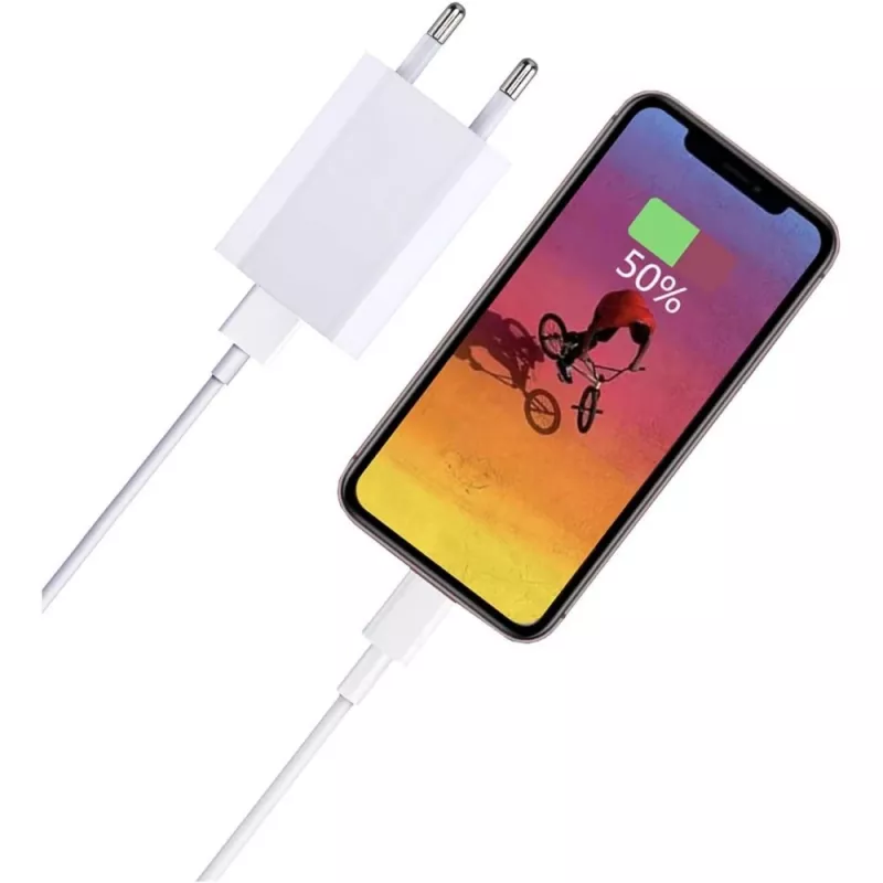 Techly IPW-USB-ECWW mobilā ierīču lādētājs Universāls Balts Maiņstrāva Iekštelpām
