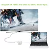 Techly Mini DisplayPort uz HDMI/VGA adapteris, 0,15 m, Mini DisplayPort, HDMI + VGA (D-Sub), Vīrišķais, Sievišķais, 1920 x 1200 pikseļi