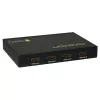 Techly HDMI 4x1 multivieweris ar bezzudumu pārslēdzēju, HDMI, metāls, melns, 60 Hz, 1080p, 2,25 Gbit/s