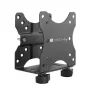Techly regulējams CPU turētājs zem galda, 5 kg, 75 x 75 mm, 100 x 100 mm, melns
