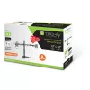Techly ICA-LCD 2524 monitora stiprinājums / statīvs 81,3 cm (32 collas) galdam, melns