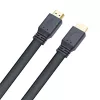 Techly HDMI 2.0 plakanais kabelis High Speed ar Ethernet A/A M/M 1m