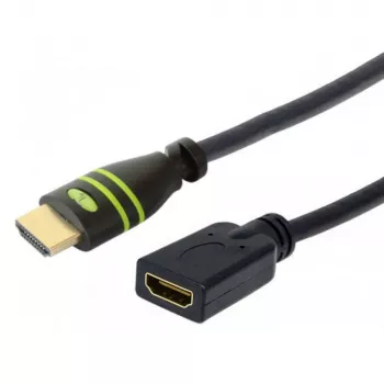 Techly HDMI High Speed ar Ethernet pagarinātāja kabelis 4K 30Hz M/F 3,0 m