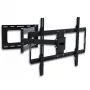Techly plāns sienas stiprinājums 32–70 collu LCD LED televizoram, melns, 81,3 cm (32 collas), 177,8 cm (70 collas), 45 kg, 600 x 400 mm, -10–5°, melns
