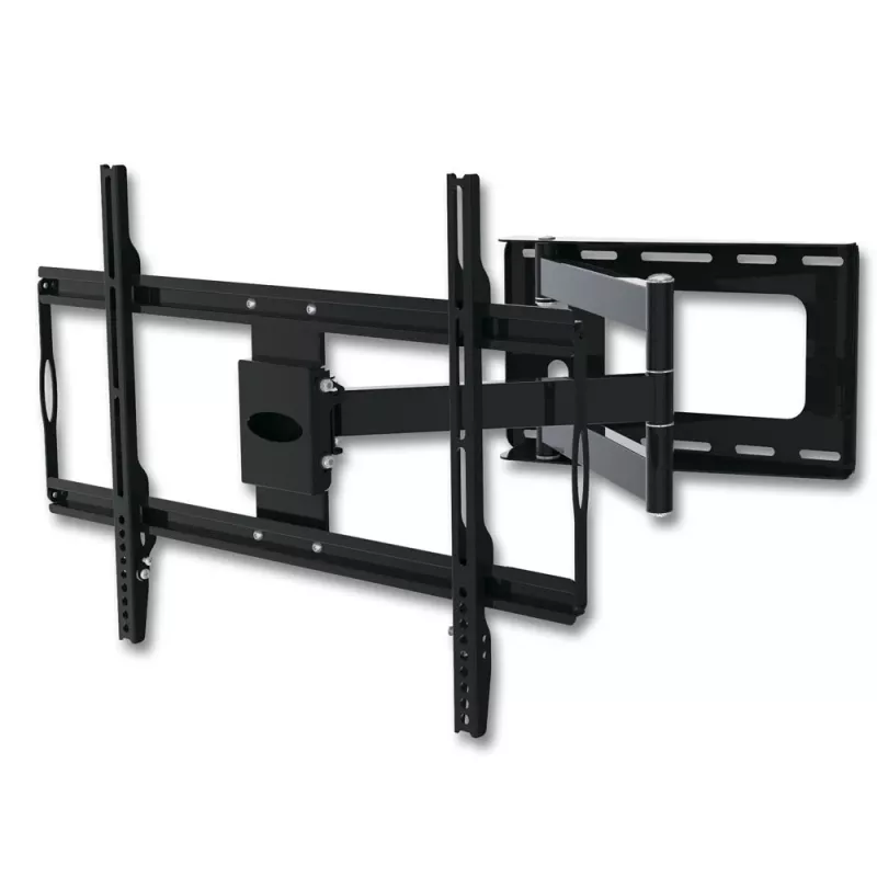 Techly plāns sienas stiprinājums 32–70 collu LCD LED televizoram, melns, 81,3 cm (32 collas), 177,8 cm (70 collas), 45 kg, 600 x 400 mm, -10–5°, melns