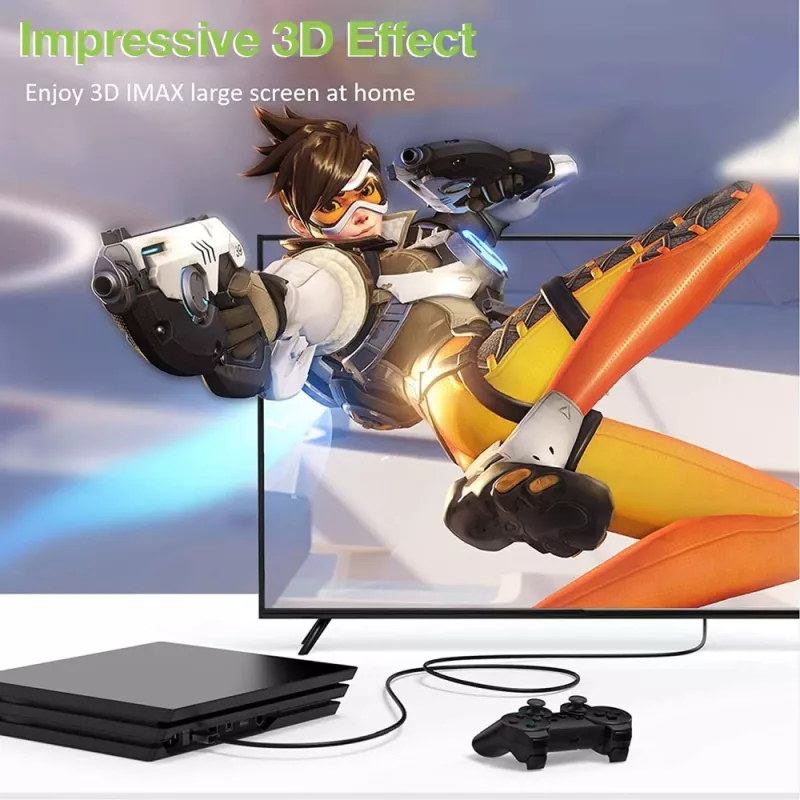 Techly HDMI High Speed ar Ethernet pagarinātāja kabelis 4K 60Hz V / S 3,0 m