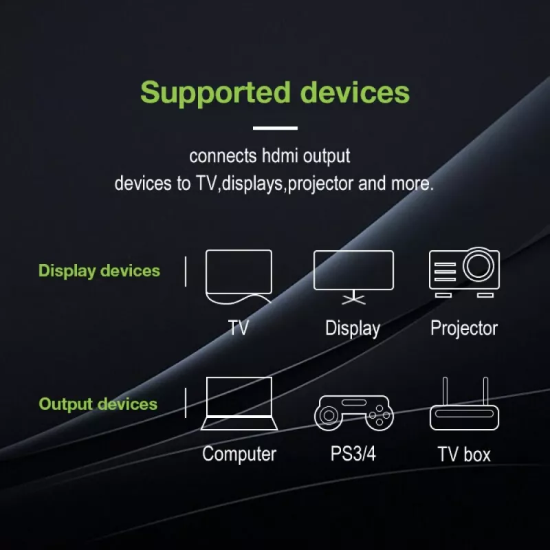 Techly HDMI High Speed ar Ethernet pagarinātāja kabelis 4K 60Hz V/S 5,0 m