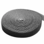 Techly Velcro ruļļa kabeļu pārvaldība Garums 10 m Platums 20 mm Melna