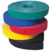 Techly Velcro ruļļa kabeļu pārvaldība Garums 10 m Platums 20 mm Melna
