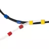 Techly Velcro ruļļa kabeļu pārvaldība Garums 10 m Platums 20 mm Melna