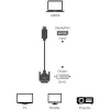 Techly ICOC DSP-C12-030P video kabeļa adapteris 3 m DisplayPort DVI-D melns