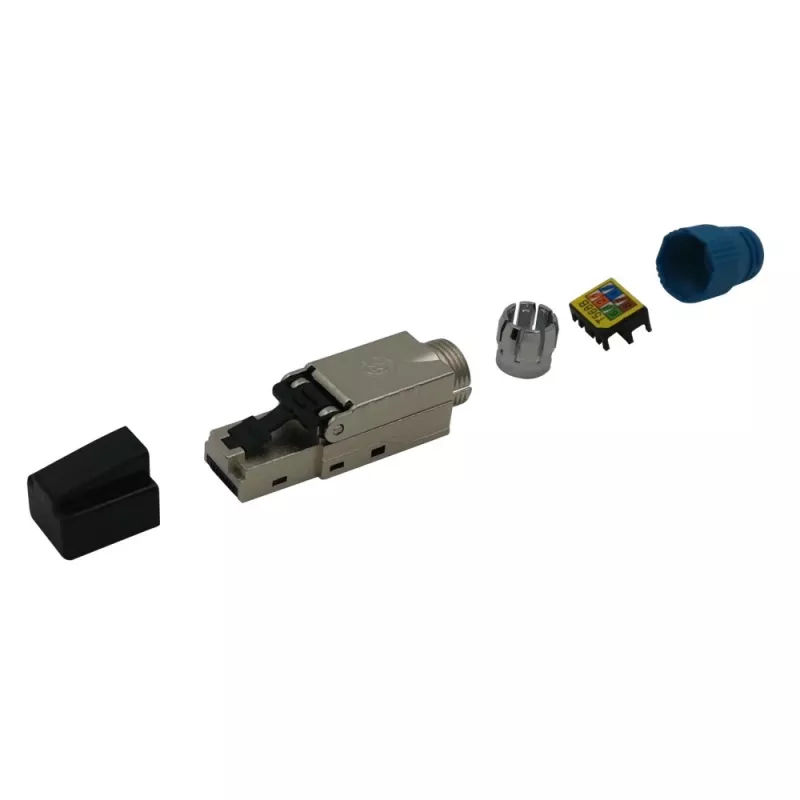 Techly IWP-8P8C-CAT81STY vadu savienotājs RJ45 bēšs