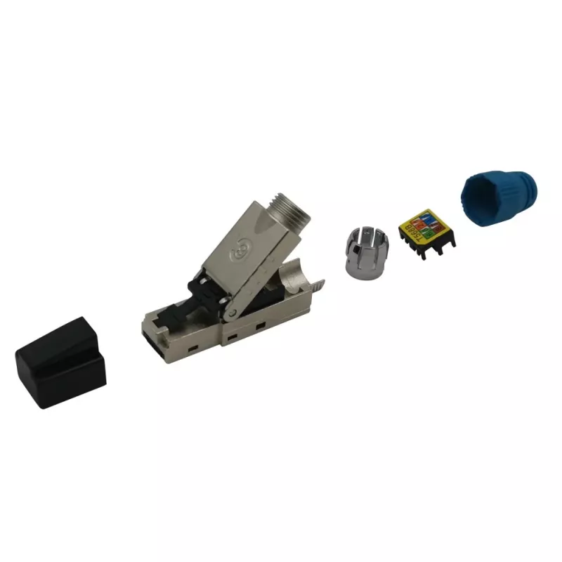 Techly IWP-8P8C-CAT81STY vadu savienotājs RJ45 bēšs