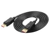 Techly ICOC DSP-A14-010NT DisplayPort kabelis 1 m Melns