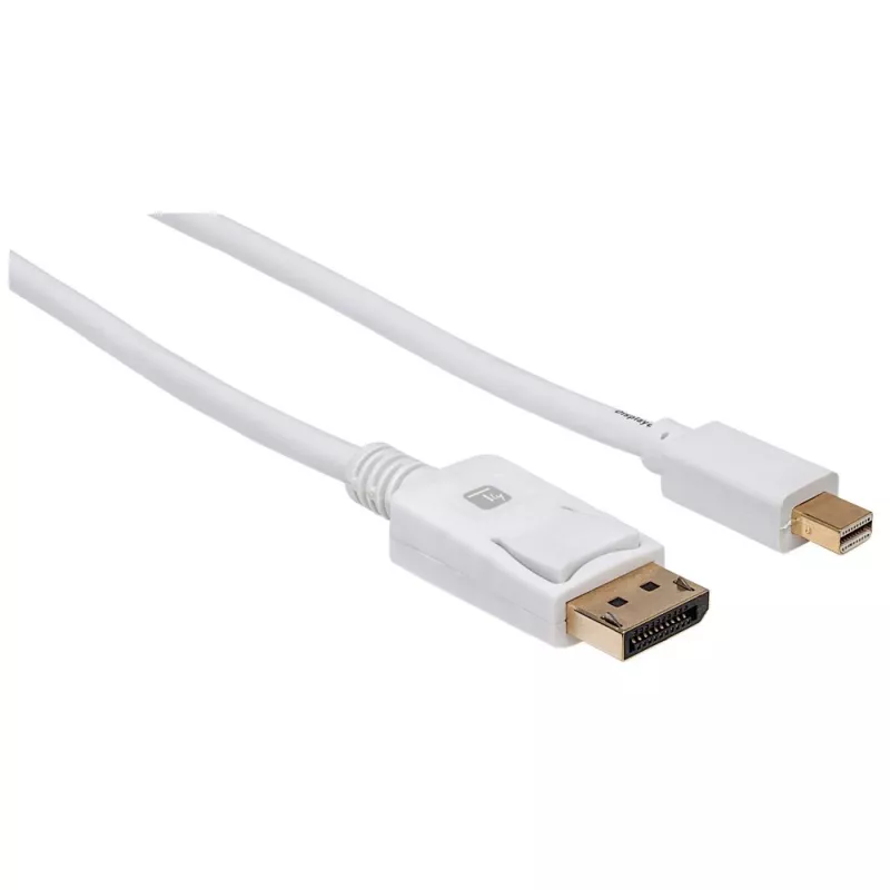 Techly ICOC MDP-030T4K DisplayPort kabelis 3 m Mini DisplayPort balts