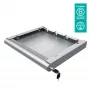 Dataflex Addit aparatūras drošības atvilktne 622, sudraba, tērauds, vienkrāsains, 530 mm, 450 mm, 75 mm