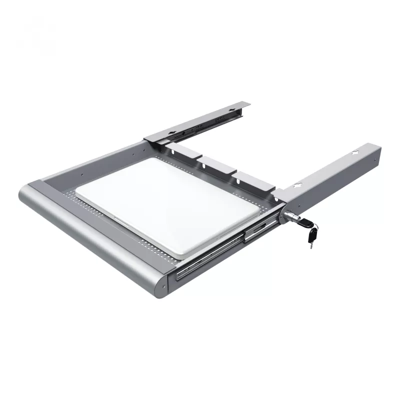 Dataflex Addit aparatūras drošības atvilktne 622, sudraba, tērauds, vienkrāsains, 530 mm, 450 mm, 75 mm