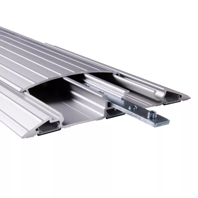 Dataflex Addit kabeļu aizsargs 150 cm - taisns 422, Kabeļu aizsargs, Sudraba, Alumīnijs, 500 kg, 2 cm, 145 mm