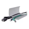 Dataflex Addit kabeļu aizsargs 118 cm - taisns 452, Sudraba, Alumīnijs, 500 kg, 2 cm, 145 mm, 180 mm