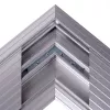 Dataflex Addit kabeļu aizsargs - stūra savienojums 482, sudraba krāsā, alumīnijs, 500 kg, 2 cm, 203 mm, 305 mm