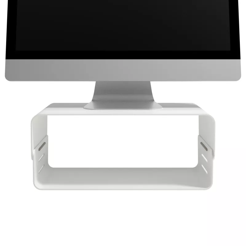 Dataflex Addit Bento® monitora paaugstinājums - regulējams 120, Brīvi stāvošs, 20 kg, Augstuma regulēšana, Pelēks, Balts