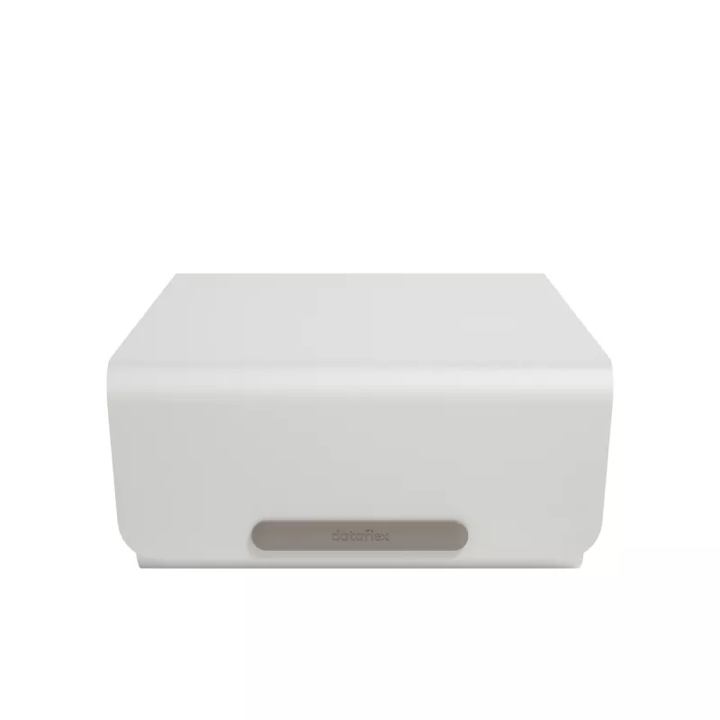Dataflex Addit Bento® monitora paaugstinājums - regulējams 120, Brīvi stāvošs, 20 kg, Augstuma regulēšana, Pelēks, Balts