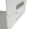 Dataflex Addit Bento® monitora paaugstinājums - regulējams 120, Brīvi stāvošs, 20 kg, Augstuma regulēšana, Pelēks, Balts