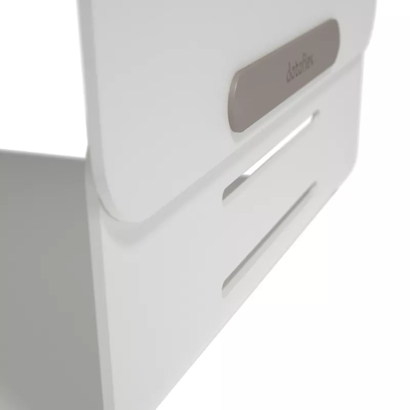 Dataflex Addit Bento® monitora paaugstinājums - regulējams 120, Brīvi stāvošs, 20 kg, Augstuma regulēšana, Pelēks, Balts