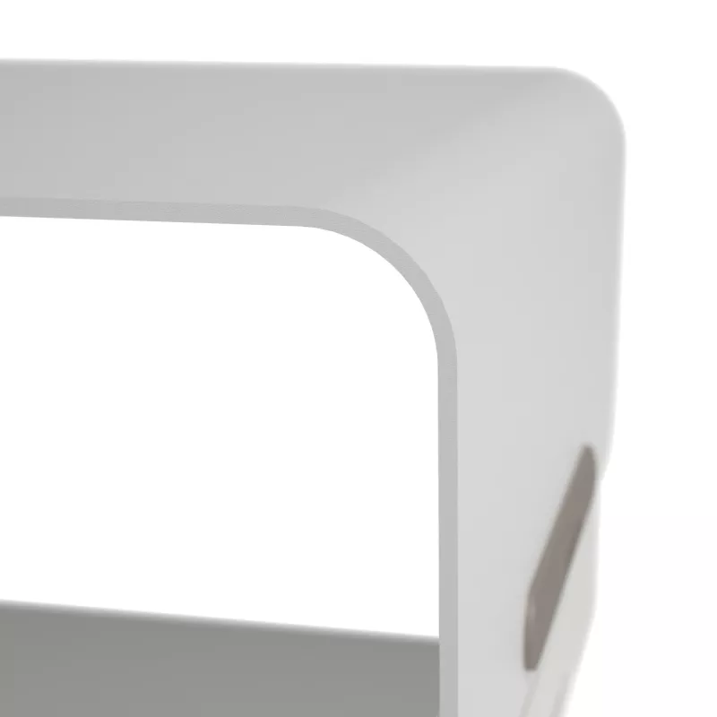 Dataflex Addit Bento® monitora paaugstinājums - regulējams 120, Brīvi stāvošs, 20 kg, Augstuma regulēšana, Pelēks, Balts