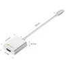 Techly pārveidotāja kabelis adapteris USB 3.1 Type C uz HDMI 1.4, 3.2 Gen 2 (3.1 Gen 2), USB Type-C, HDMI izeja