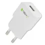 Techly itāļu tipa adapteris ar 1 USB pieslēgvietu 5V / 2.1A balts IPW-USB-21EC
