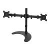 Techly galda statīvs 2 monitoriem 13-27 collas ar pamatni augstums 400 mm ICA-LCD 3410 68,6 cm (27 collas) melns