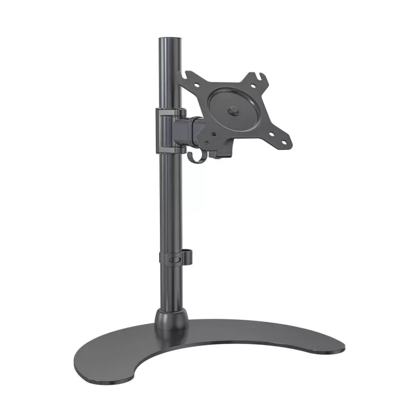 Techly galda statīvs 1 monitoram 13 inch-27 inch ar pamatni, augstums 400 mm ICA-LCD 3400 68,6 cm (27 inch) melns