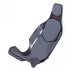 Res-Tech X1 CARBON SEAT - pelēka, sacīkšu sēdeklis, pelēks, oglekļa šķiedra, neoprēns