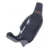 Res-Tech X1 CARBON SEAT — MELNS, Sacīkšu sēdeklis, Melns, Ogleklis, Neoprēns