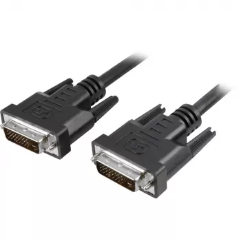 Techly Monitora kabelis DVI digitālais M / M Dual Link 1,8 m (DVI-D) ICOC DVI-8100
