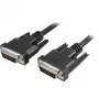 Techly Monitora kabelis DVI digitālais M / M Dual Link 1,8 m (DVI-D) ICOC DVI-8100
