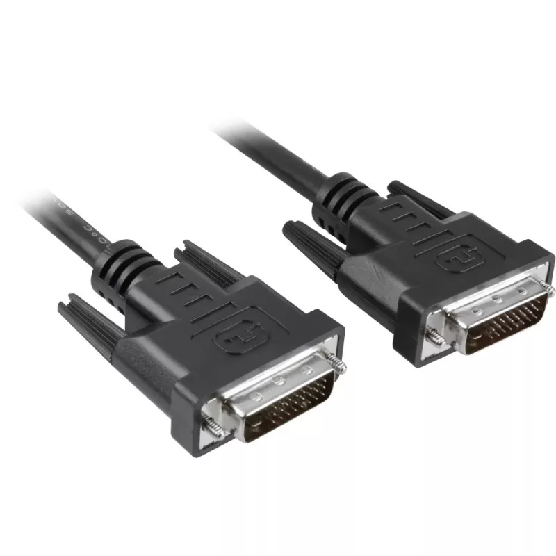 Techly Monitora kabelis DVI digitālais M / M Dual Link 1,8 m (DVI-D) ICOC DVI-8100