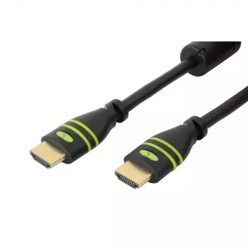 Techly 2 m ātrgaitas HDMI kabelis ar Ethernet A/A V/V Ferīta ICOC HDMI-FR-020
