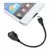 Techly USB2.0 OTG kabelis A sieviešu / Micro B vīriešu 0,2 m ICOC UOTG-194