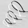 Techly Kabeļu saite neilona plāksteris 100X2.5 mm 100 gab. melna ISWT-10025-BK