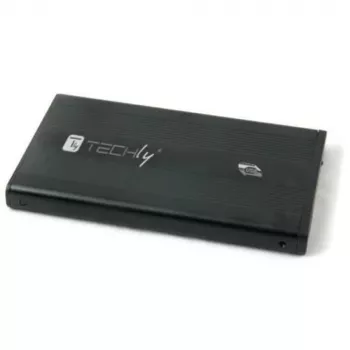 Techly ārējais korpuss USB 3.0 2.5 SATA″ I-CASE SU3-25B, 2,5 collu, Serial ATA, 5 Gbit/s, melns