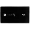 Techly ārējais korpuss USB 3.0 2.5 SATA″ I-CASE SU3-25B, 2,5 collu, Serial ATA, 5 Gbit/s, melns