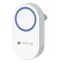Techly I-BELL-RING05R durvju zvana uztvērējs, balts