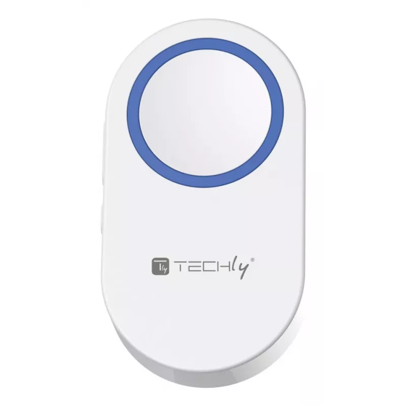 Techly I-BELL-RING05R durvju zvana uztvērējs, balts