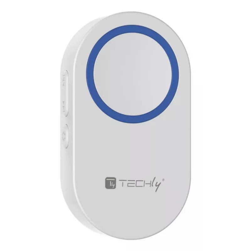 Techly I-BELL-RING05R durvju zvana uztvērējs, balts