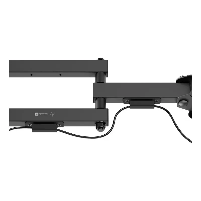 Techly ICA-LCD 423 TV stiprinājums/statīvs 106,7 cm (42 collas) Melns